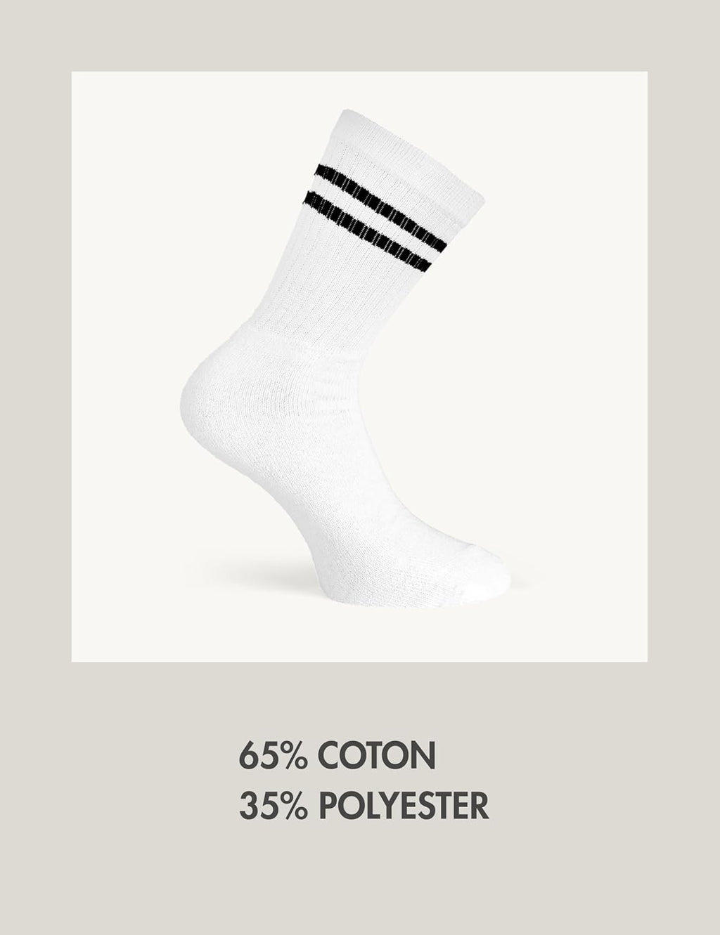 Basic Treasure Lot de 20 paires de chaussettes de tennis, unisexes, en coton doux, chaussettes pour homme et femme, loisirs et sport, chaussettes de travail